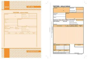 Faktura, A5, 100 listů, samopropisovací, OPTYS 1072
