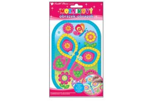 Mozaika motýl 21x14cm