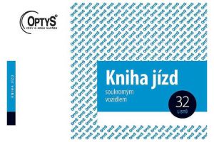 Kniha jízd soukromého vozidla, A6, 32 listů, OPTYS 1170