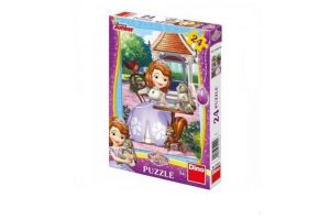 DINO Puzzle Sofia the First 24 dílků 18,1x26,4cm