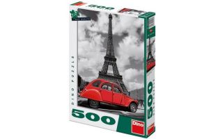 DINO Puzzle citroen u Eiffelovky 500 dílků