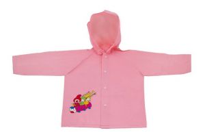 Pláštěnka dětská Kouzelná školka, růžová 3-4 roky