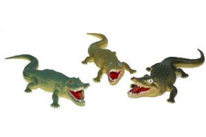 Krokodýl 38cm, 3 druhy