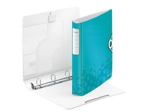 Pořadač čtyřkroužkový "Active Wow", ledově modrá, 52 mm, LEITZ