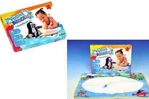 Vodní kreslení s krtečkem