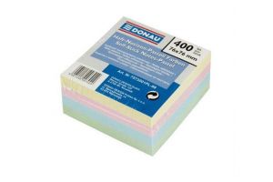 Samolepící bloček pastel.barvy mix 76x76mm 4x100lístků, DONAU