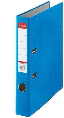 Pákový pořadač "Rainbow", modrá, 50 mm, A4, karton, ESSELTE