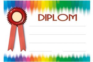 Diplom A5 - Barvy / BD058 / Baloušek tisk