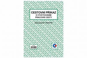 Cestovní příkaz s vyúčtováním A5 (oboustranný) / ET230 / Baloušek tisk