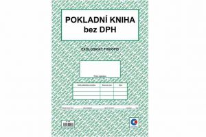 Pokladní kniha bez DPH A4 / ET378 / Baloušek tisk