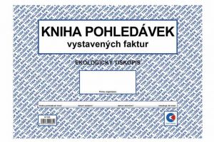 Kniha pohledávek A4 (kniha vystavených faktur, oboustranná) / ET350 / Baloušek tisk