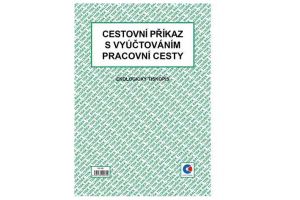 Cestovní příkaz s vyúčtováním A4 (oboustranný) / ET235 / Baloušek tisk
