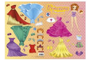 Vystřihovánka - Princezna / BV039 / Baloušek tisk