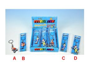 Přívěšek na klíče Čtyřlístek 5cm 4 druhy