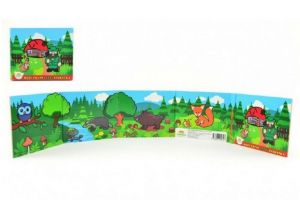 Knížka Leporelo - Moje první lesní zvířátka