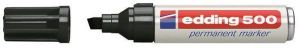 Permanentní popisovač "500" černá, 2-7mm, klínový hrot, EDDING