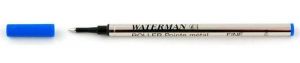 Náplň do rolleru, 0,5 mm, F, WATERMAN, modrá