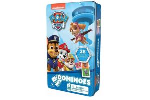 Domino v plechové krabičce Paw Patrol Tlapková Patrola