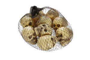 Dekorace malé lebky 9ks