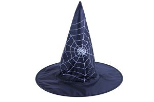 Klobouk čarodějnický s pavučinou