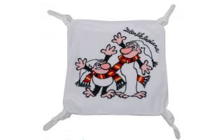 Usínáček K&V 20x20cm bílý