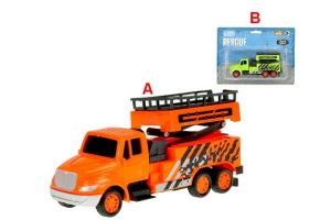 Auto s výsuvnou plošinou 16cm na setrvačník