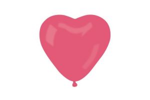 Balónek srdce 95cm 37" červená CR305