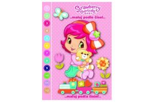 Omalovánky A5 Strawberry baby Maluj podle čísel