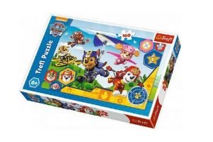 Puzzle Tlapková Patrola 41x27,5cm 160 dílků