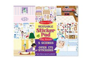 Melissa & Doug - Blok s adhezními samolepkami - Dům