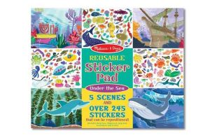 Melissa & Doug - Blok s adhezními samolepkami - Moře