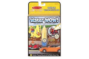 Melissa & Doug - Kouzlení vodou Dopravní prostředky (Vodní malování - omalovánky)