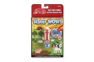 Melissa & Doug - Kouzlení vodou Farma (Vodní malování - omalovánky)