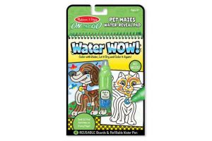 Melissa & Doug - Kouzlení vodou Mazlíčci (Vodní malování - omalovánky)