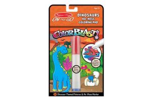 Melissa & Doug - Magické malování Dino (omalovánky)
