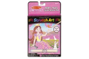 Melissa & Doug - Škrabací obrázky Pohádky (škrabací obrázek)