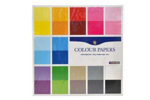 Sada barevných papírů