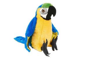 EDEN Plyš Papoušek modrožlutý 30cm
