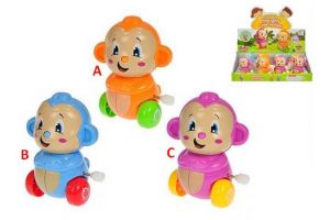 Opička na klíček 9cm pohyblivé části