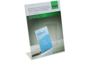 Prezentační stojan ‚‚L‚‚ A5 SIGEL 148x210mm