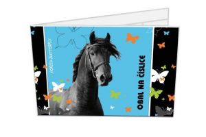 Desky na číslice Koně