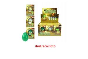 Vejce líhnoucí a rostoucí dinosaurus plast 6cm