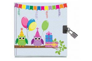 Deník se zámkem 15x18cm