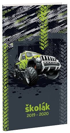Diář Školák Offroad STIL 2019-2020