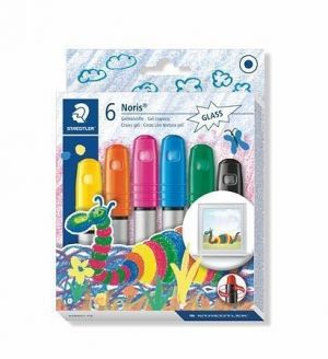 Voskovky "Noris Club", 6 efektních barev, gelové, STAEDTLER