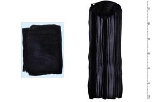 Černý plášť 130cm