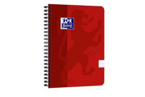 Blok Oxford A5 NORDIC TOUCH červený linka 70 listů