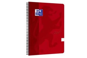 Blok Oxford A4+ NB NORDIC TOUCH červený linka 70 listů