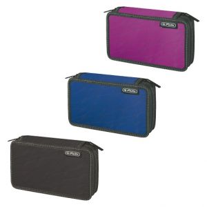 Herlitz - Plný penál, 2 patra, jednobarevný