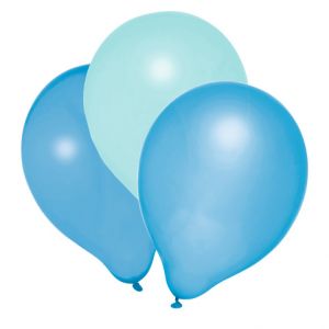 Balónky 6ks Mix&Match modré/mintové (Herlitz)